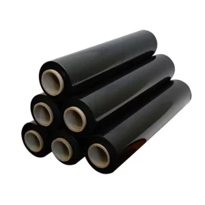 Black standard core pallet wrap