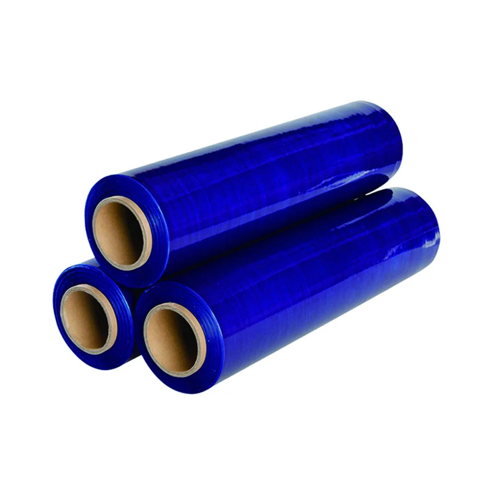 400mm x 300m – 17 Micron Standard Core Blue – The Pallet Wrap Store